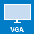 Zařízení podporuje rozhraní zobrazení VGA